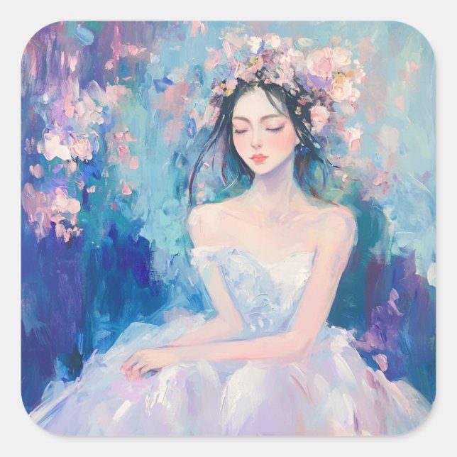 Karissa Color Pop Glossy Sticker (Vorderseite)