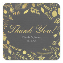 Karkohle, Grau- und Goldflorenaufkleber