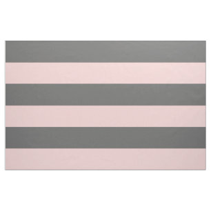 Karkohle Grau und Rosa breite Streifen großen Umfa Stoff