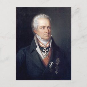 Karl August von Hardenberg Postkarte