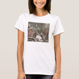 Karl der Große (742-814) empfängt die Botschafte T-Shirt
