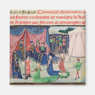 Karl der Große und seine Barons, die verzaubert Magnet