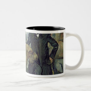 Karl Hagenbeck in seinem Zoo, 1911 Zweifarbige Tasse