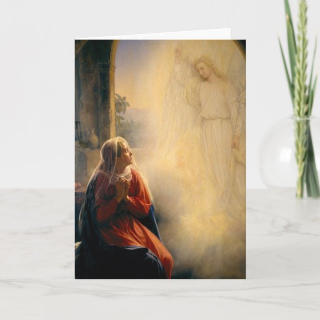 Karl Heinrich Bloch - die Ankündigung (Vorderseite)