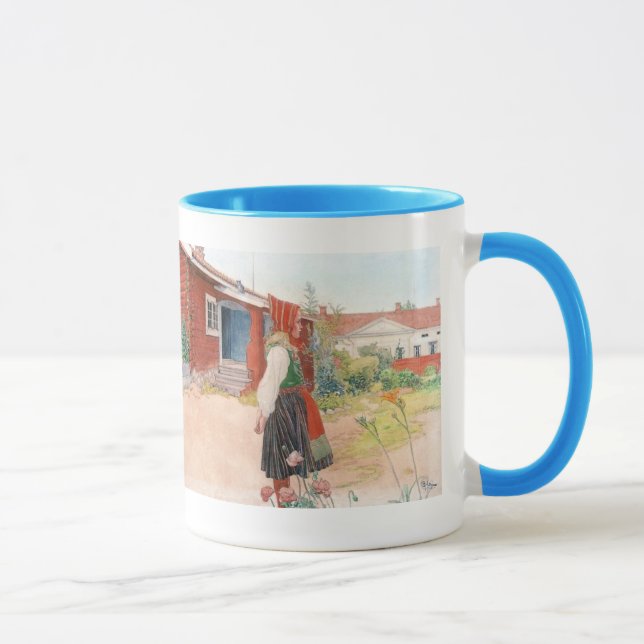 Karl Larsson das Falun Zuhause Tasse (Rechts)