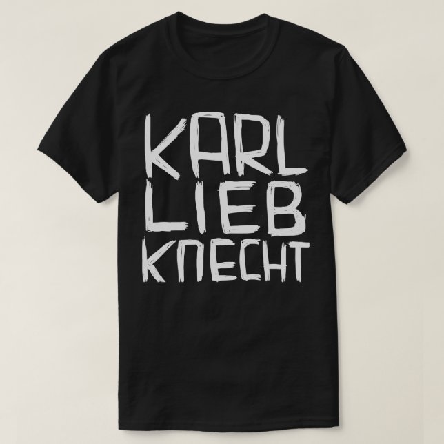 Karl Liebknecht T-Shirt (Design vorne)