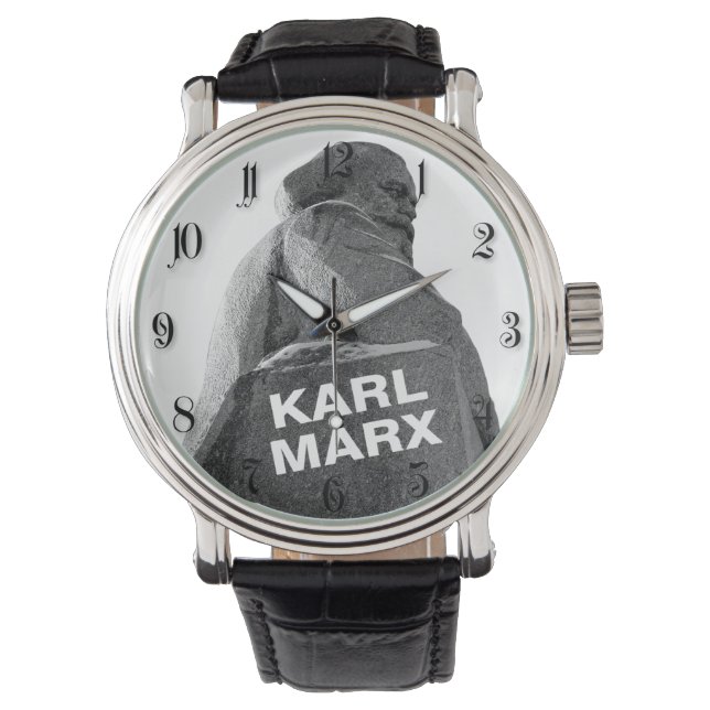 Karl Marx Armbanduhr (Vorderseite)