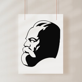 Karl Marx, Communism, Socialism, Soviet Union Fotodruck