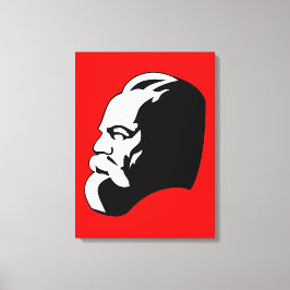 Karl Marx, Communism, Socialism, Soviet Union Leinwanddruck