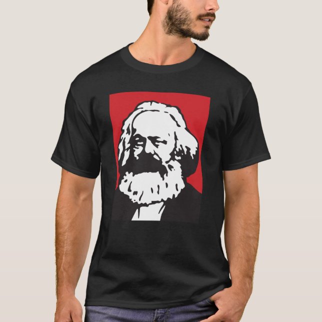 Karl Marx - Communism Socialist  T-Shirt (Vorderseite)