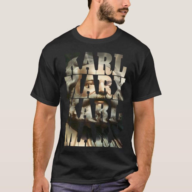 Karl Marx communist cool Marx  1 T-Shirt (Vorderseite)