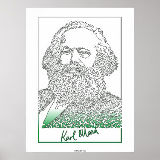 Karl Marx. Deutscher Philosoph und Ökonom [2003] Poster