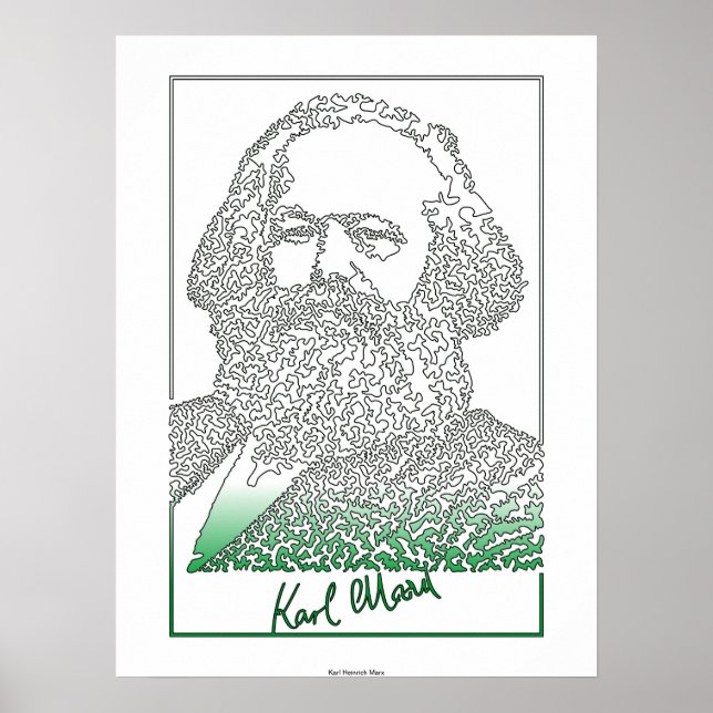 Karl Marx. Deutscher Philosoph und Ökonom [2003] Poster (Vorne)