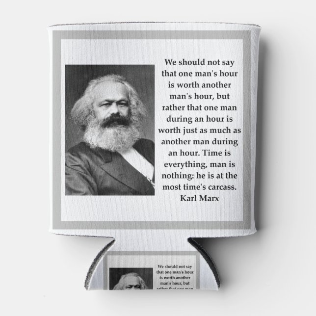 Karl Marx Dosenkühler (Vorderseite)
