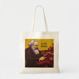 Karl Marx (Gründer des Marxismus) Geschenk Tragetasche