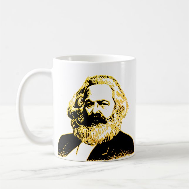 Karl Marx Kaffeetasse (Links)