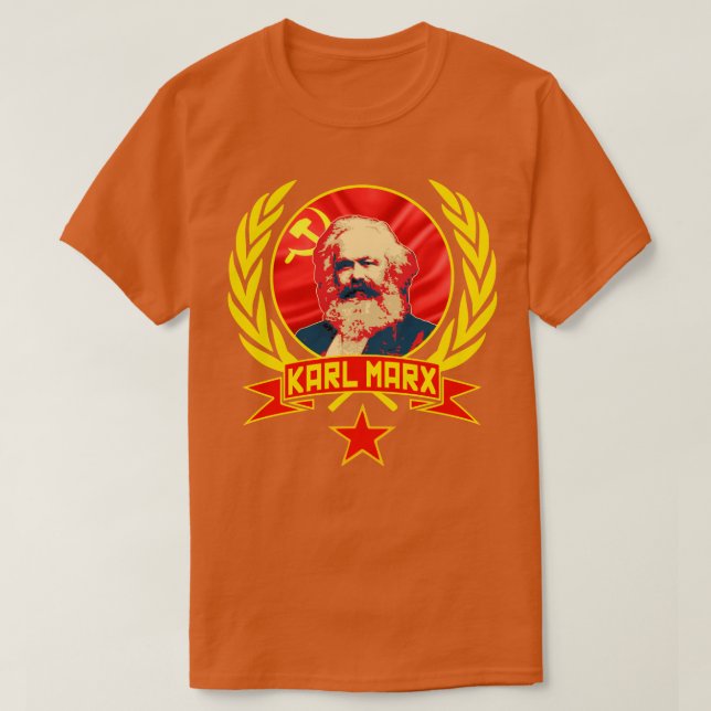 Karl-Marx-Kommunismus-Propaganda 2 T-Shirt (Design vorne)