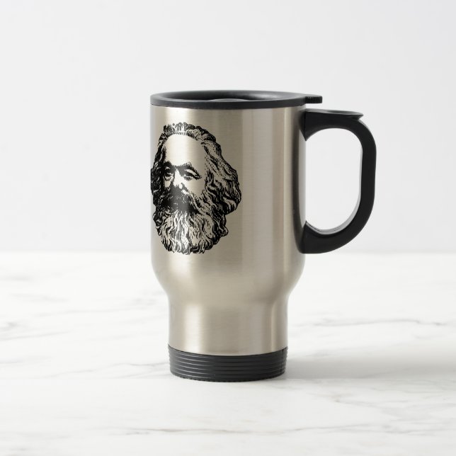 Karl Marx - Kommunismus Reisebecher (Rechts)