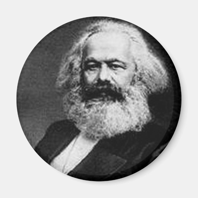Karl Marx Magnet (Vorne)