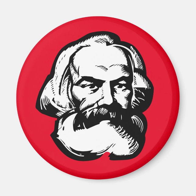 Karl Marx Magnet (Vorne)