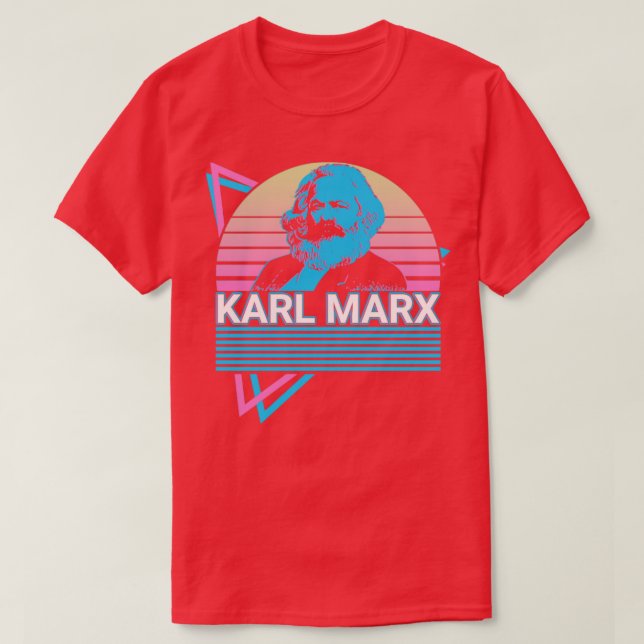 Karl Marx-Marxismus Kommunistischer Sozialismus So T-Shirt (Design vorne)