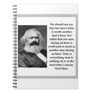 Karl Marx Notizblock
