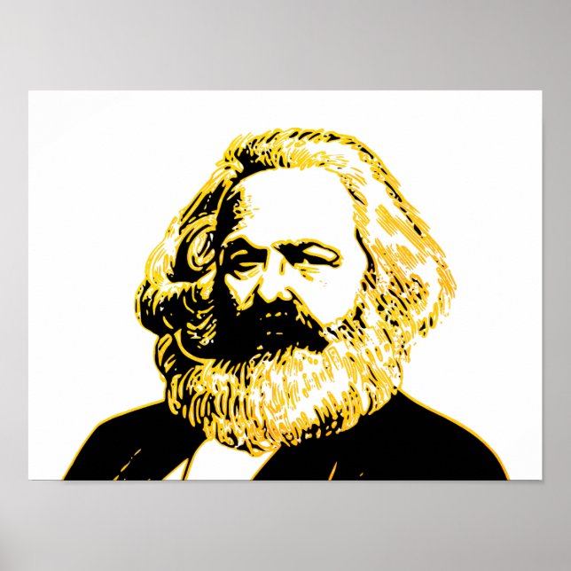 Karl Marx Poster (Vorne)