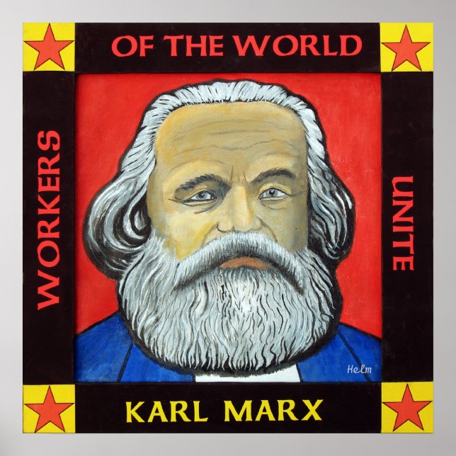 Karl MARX Poster (Vorne)
