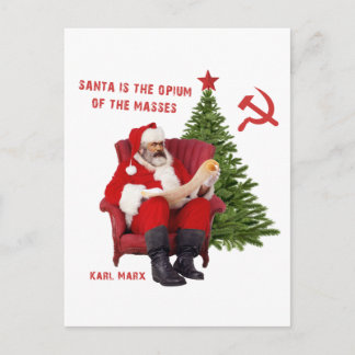 Karl Marx Sankt Feiertagspostkarte