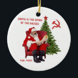 Karl Marx Santa Keramikornament<br><div class="desc">Karl Marx Santa</div>