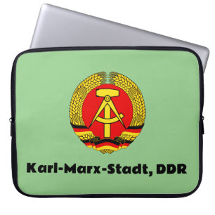 Karl Marx Stadt, Deutsche Republik Laptopschutzhülle
