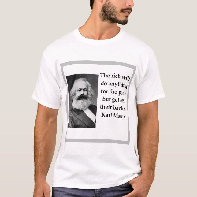 Karl Marx T-Shirt (Vorderseite)