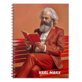 Karl Marx Zitat Design - Seien Sie die Veränderung Notizblock