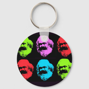 Karl- Marxcollage Schlüsselanhänger