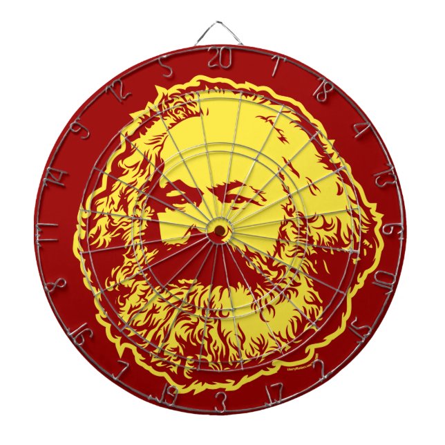 Karl MarxDartboard Dartscheibe (vorne)