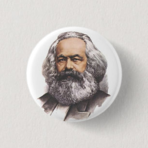 Karl- Marxknopf Button