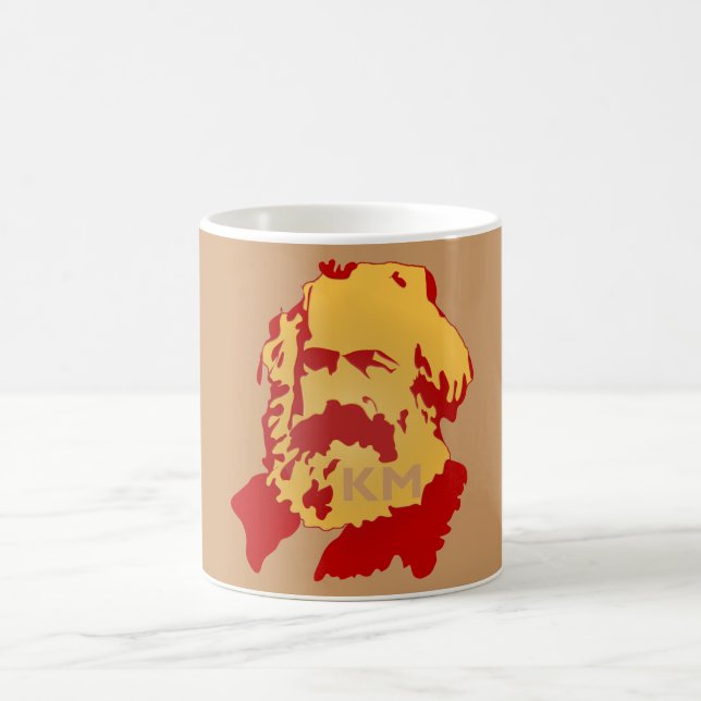KARL- MARXporträt Tasse (Mittel)