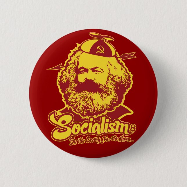 Karl- Marxsozialismus-Knopf Button (Vorderseite)