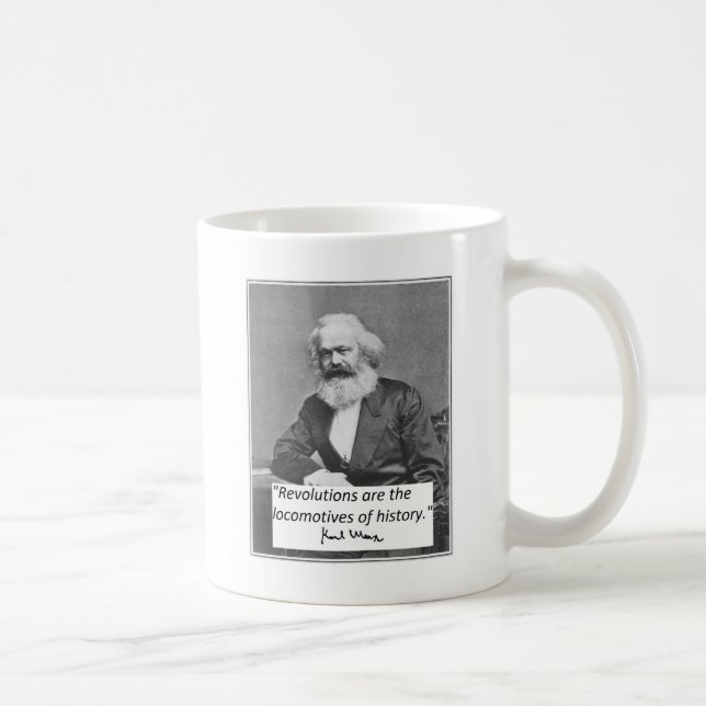 Karl- MarxTasse: "Revolutionen " Tasse (Rechts)