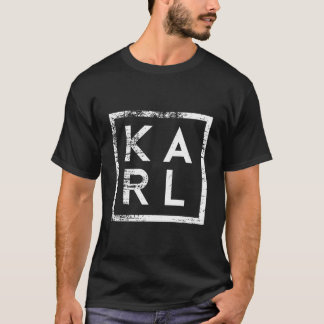 Karl Minimalismus T-Shirt