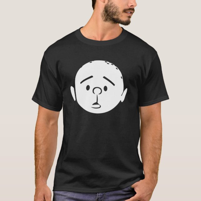 Karl Pilkington Cartoon T-Shirt (Vorderseite)
