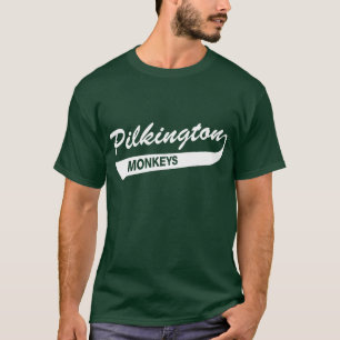 Karl Pilkington Monkeys grünen T - Shirt