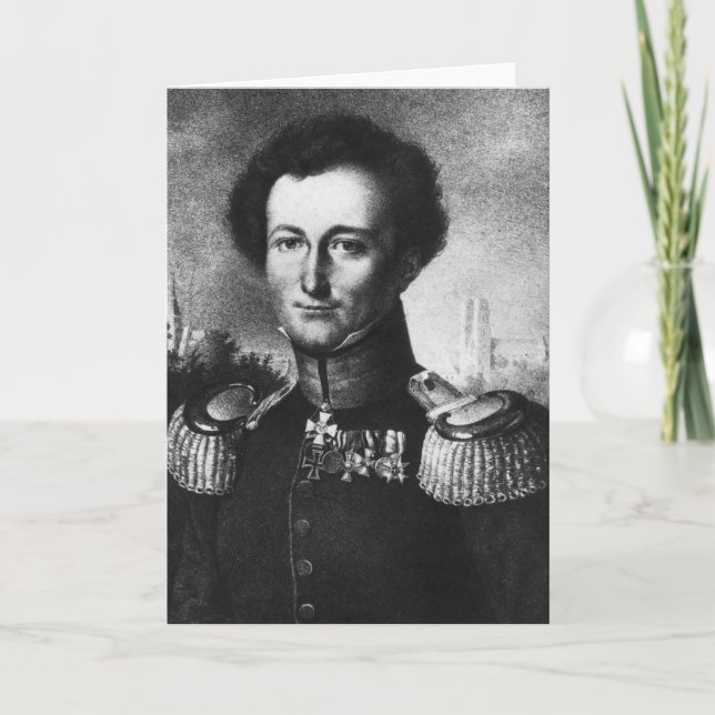 Karl von Clausewitz Karte (Vorderseite)
