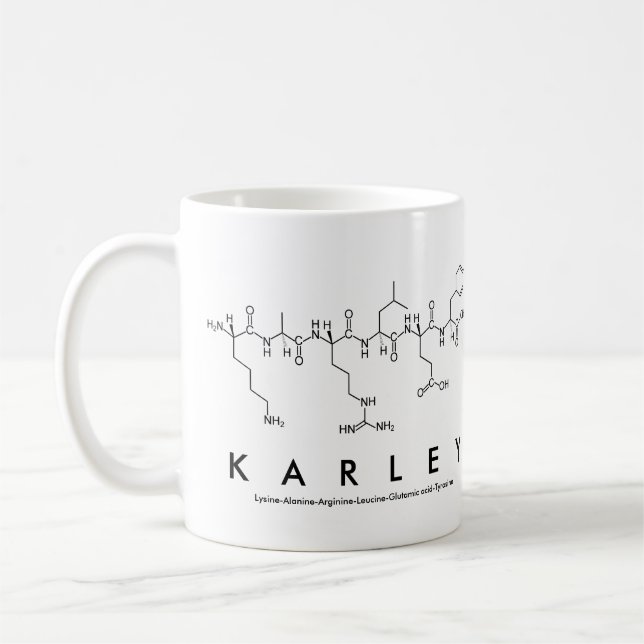 Karley Peptidname Tasse (Links)