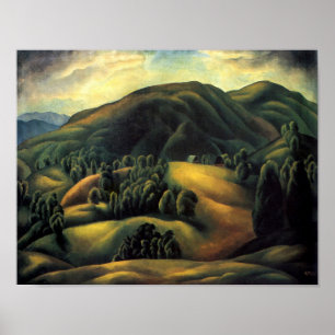 Karlo Mijic Gebirgslandschaft Poster