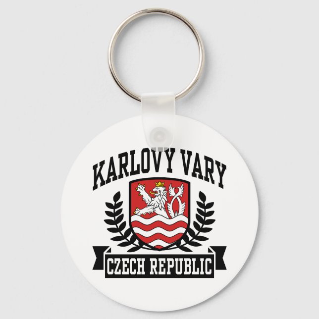 Karlovy Vary Schlüsselanhänger (Vorderseite)