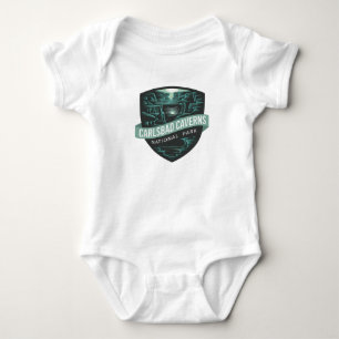 Karlsbad Caverns Nationalpark Emblem Baby Strampler