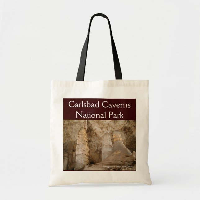 Karlsbad Caverns Nationalpark Tote Tag Tragetasche (Vorne)