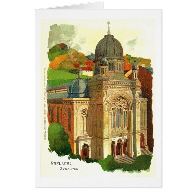 Karlsbad Synagoge (Vorne)