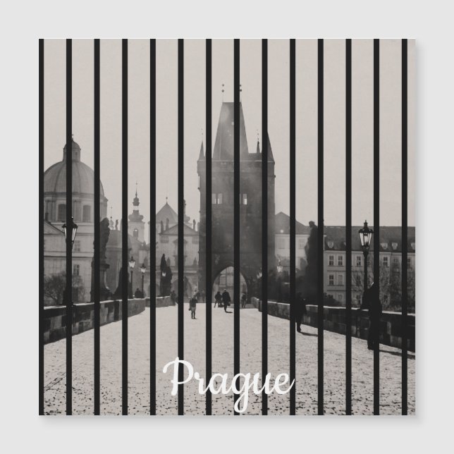 Karlsbrücke im Prager Magnet (Vorderseite)